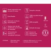 SHUNGA - EXHIBICIÓN DE 6 MASAJEADORES ÍNTIMOS FUCSIA